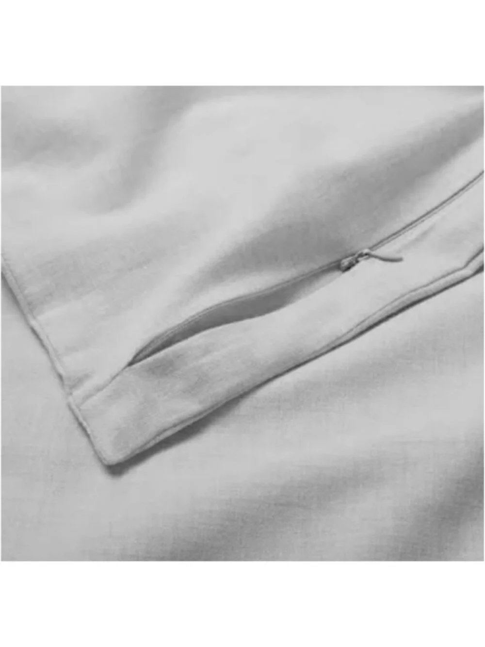 Casaluna Cashmere Blend Duvet Cover Set-King Light Grey